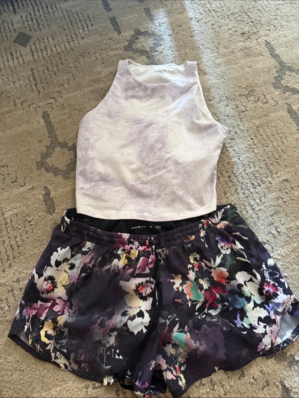 Women’s Floral Athletic Set
